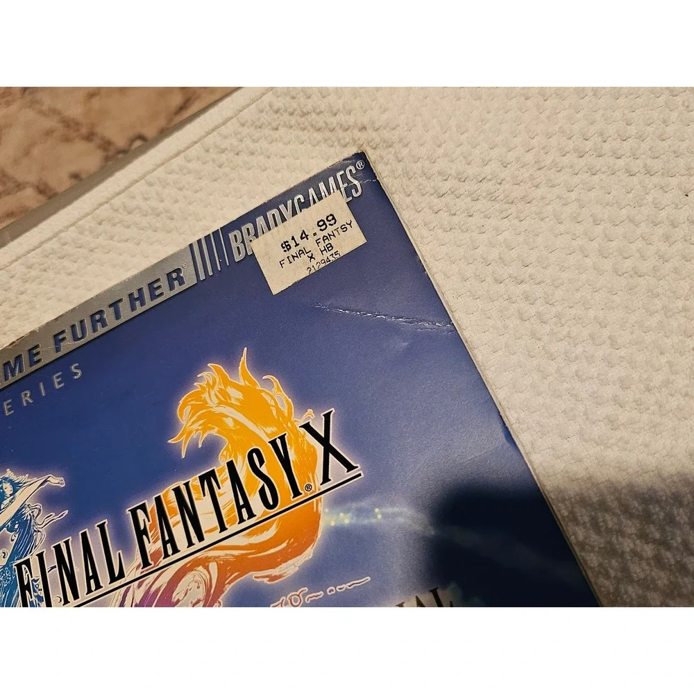 Final Fantasy X Official Strategy Guide BradyGames Signature Series PS2 Book